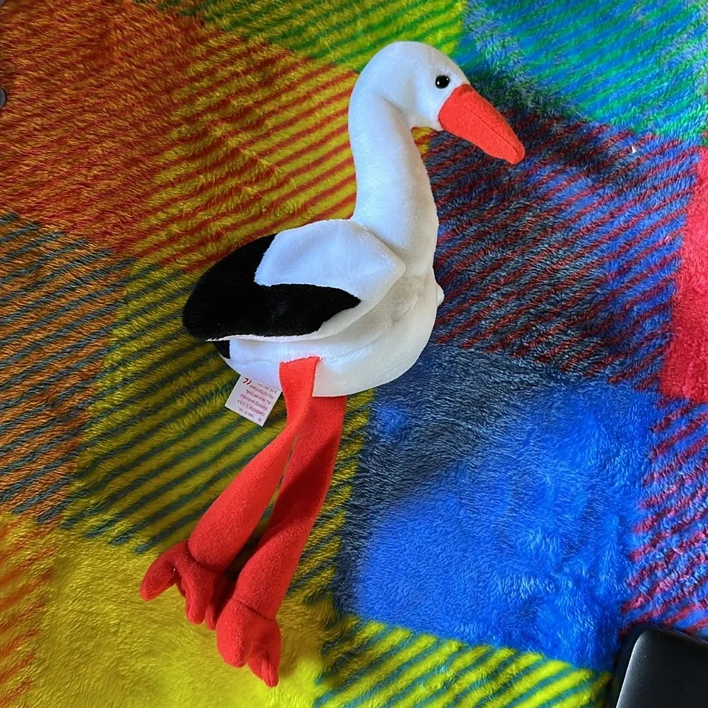 Ty Stilts the Stork Beanie Baby